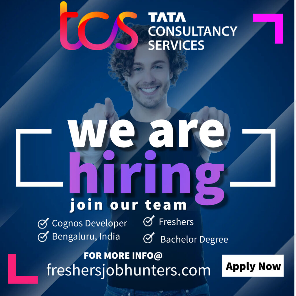 Fresher Jobs at TCS