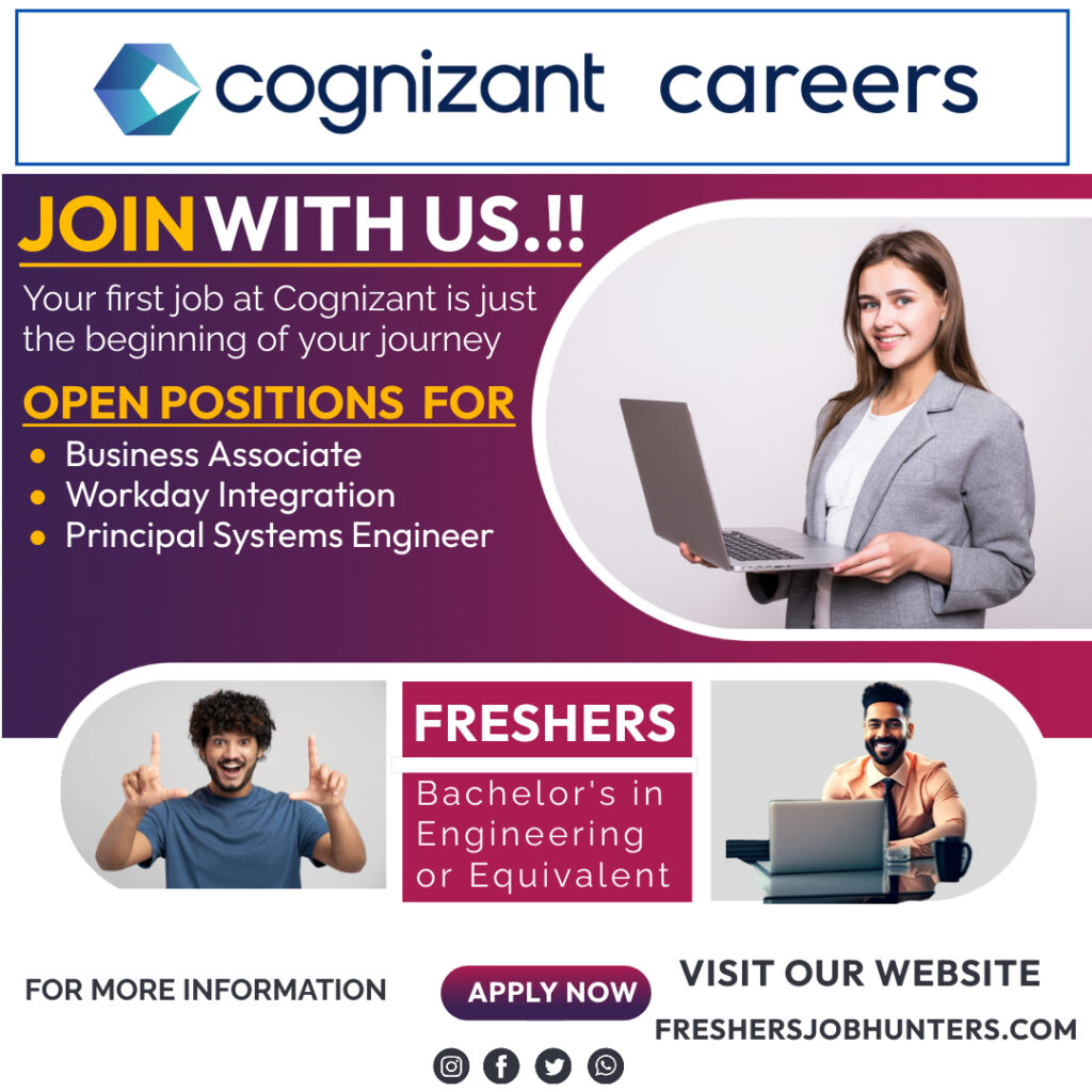 Cognizant Freshers Job