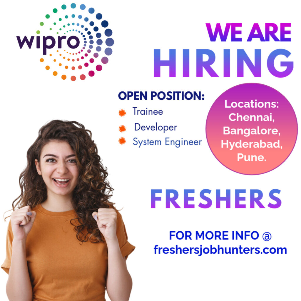 Wipro freshers Job Wipro jobs