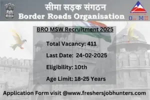 BRO Recruitment 2025