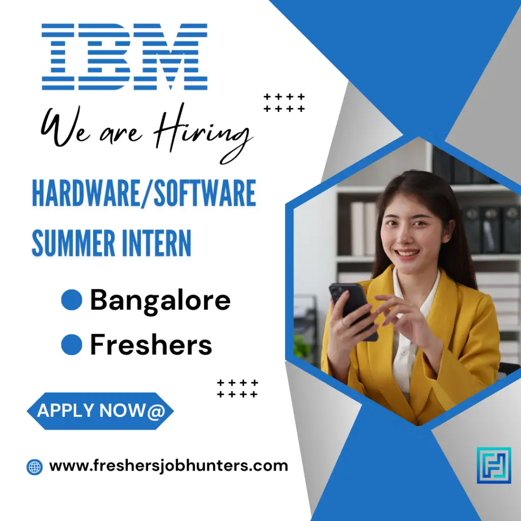 IBM Hardware/Software Summer Intern IBM Hardware Software Summer Intern